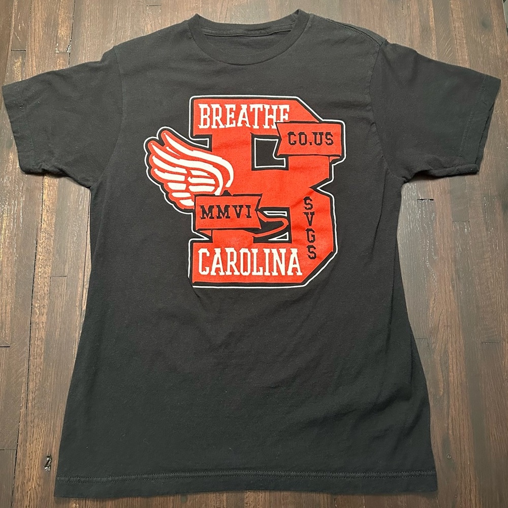 Breathe Carolina - Black Graphic T-Shirt - Savages Graphic